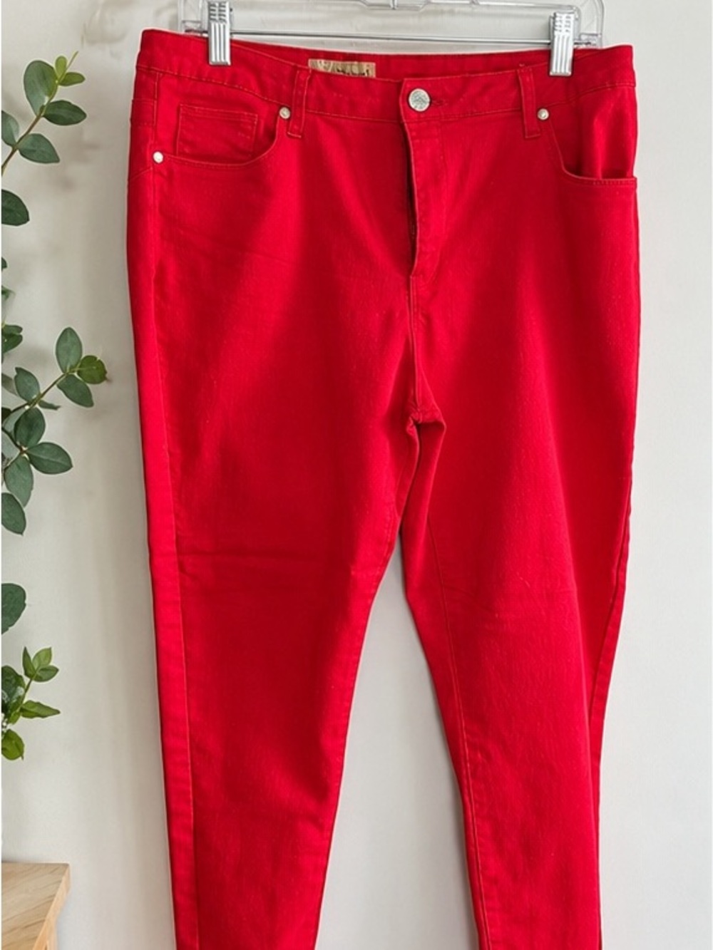 Hybrid & company Red Skinny Stretch Jeans